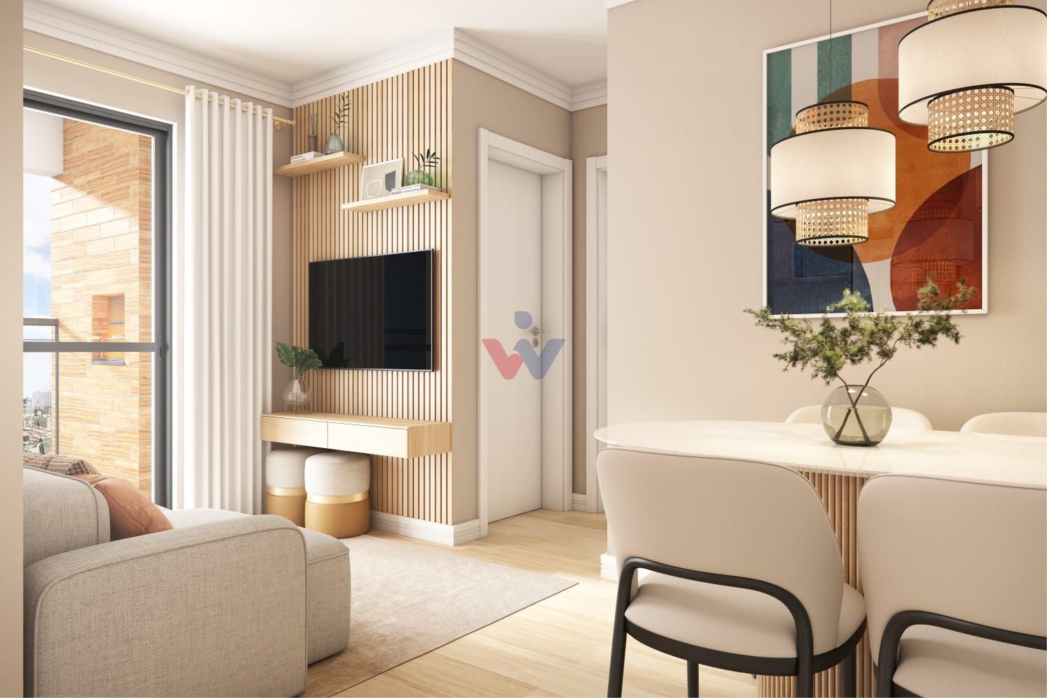 Apartamento com 3 dormitórios à venda - Reserva Pinheirinho