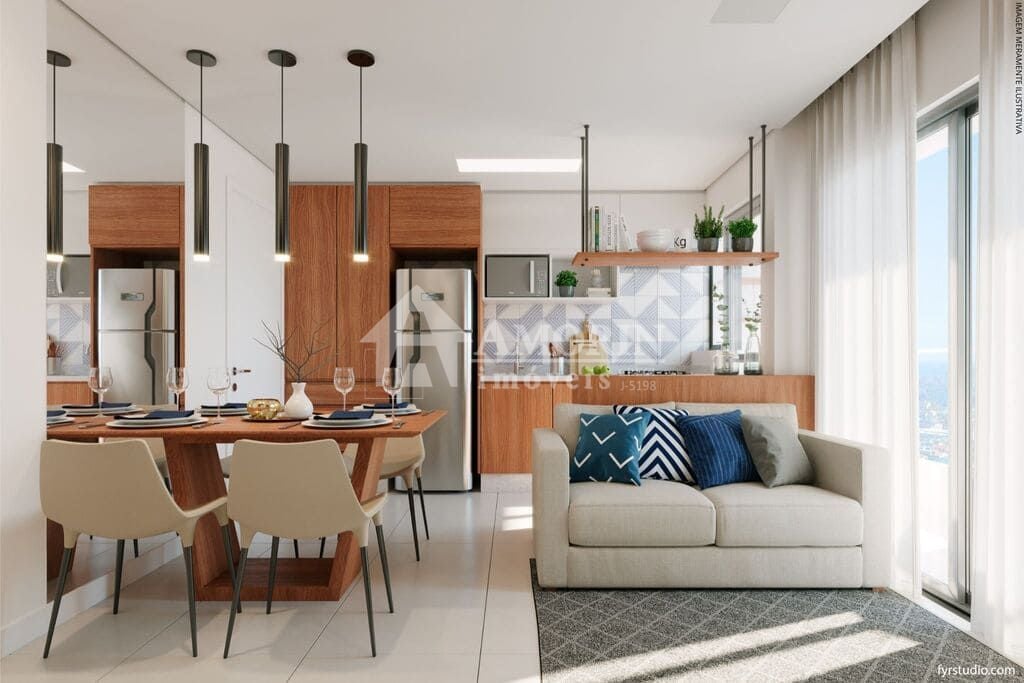 Apartamento com 3 dormitórios à venda, Capão Raso, CURITIBA - PR