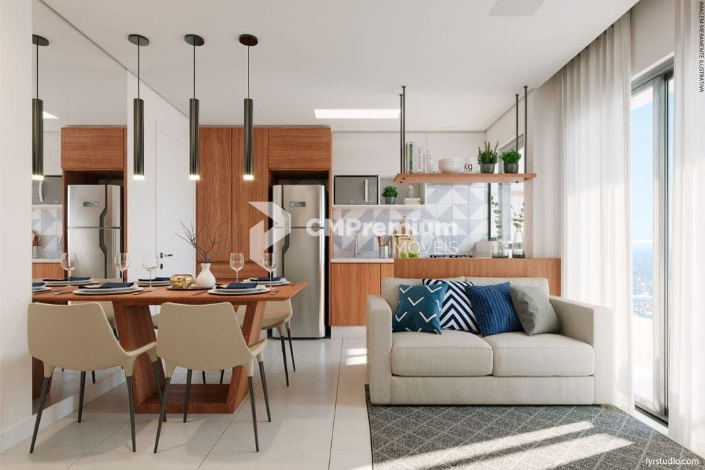 Apartamento com 3 dormitórios à venda, Capão Raso, CURITIBA - PR