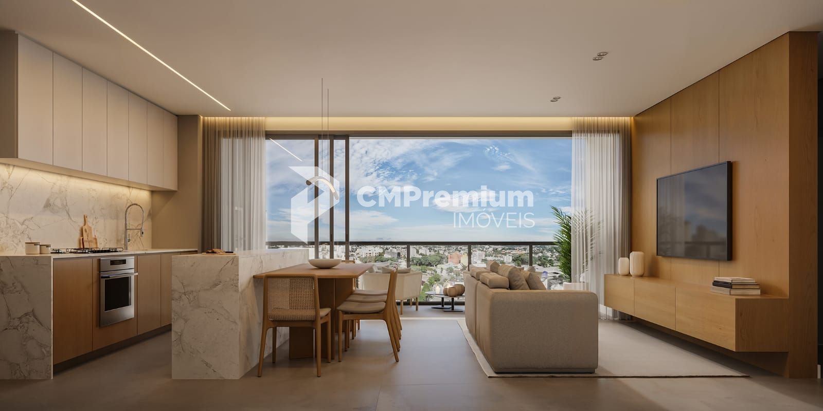 Apartamento com 2 suítes, localizado no bairro Portão 