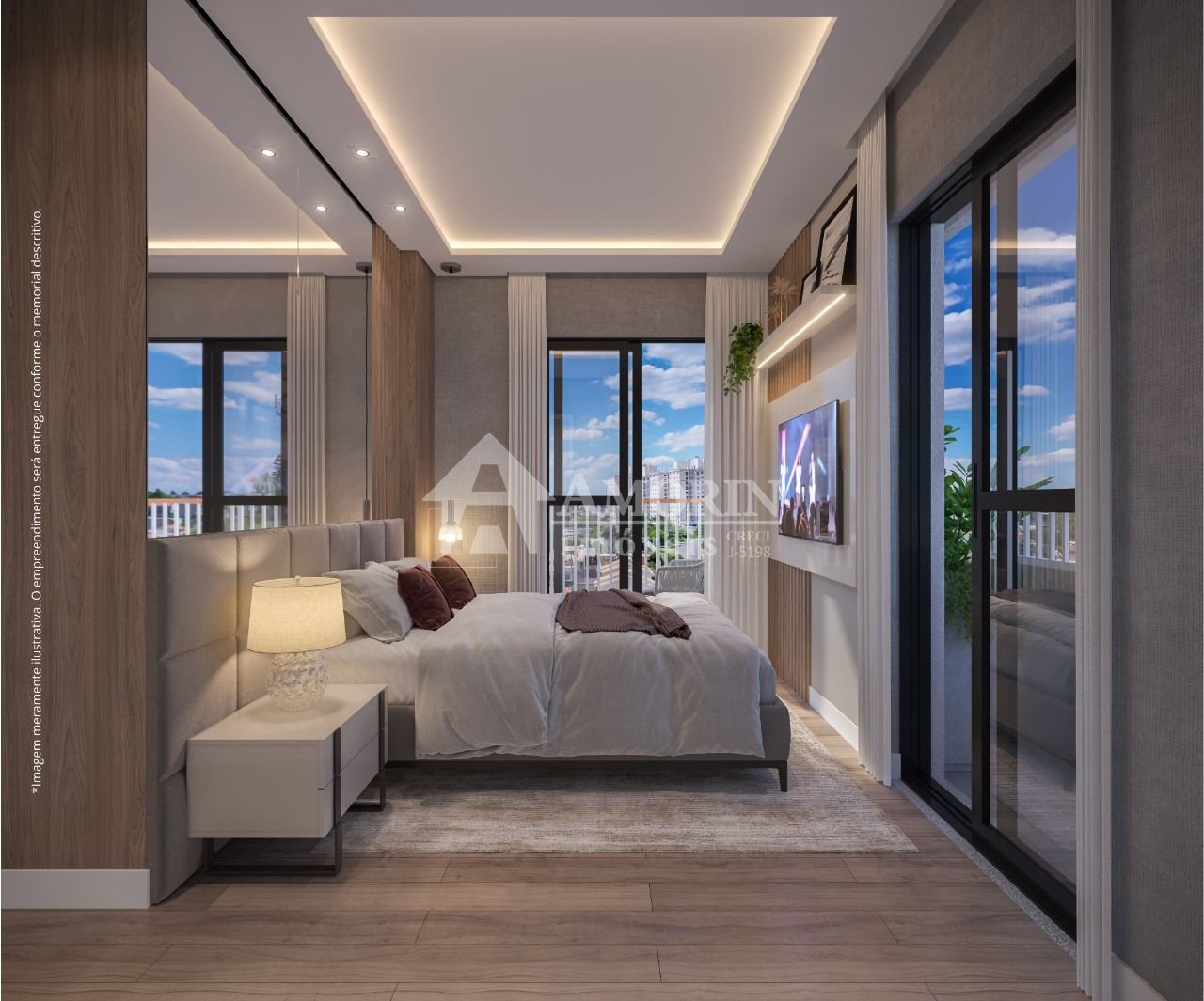 Apartamento com 2 dormitórios à venda,48.23 m , Bairro Alto, C...