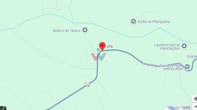 TERRENO A 50 MTS DA BR 476 - MARIENTAL - LAPA - PR - R  160.00...