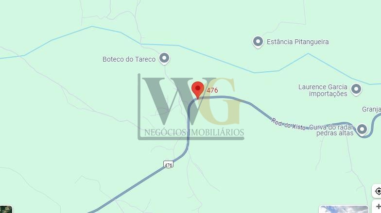 TERRENO A 50 MTS DA BR 476 - MARIENTAL - LAPA - PR - R  160.00...