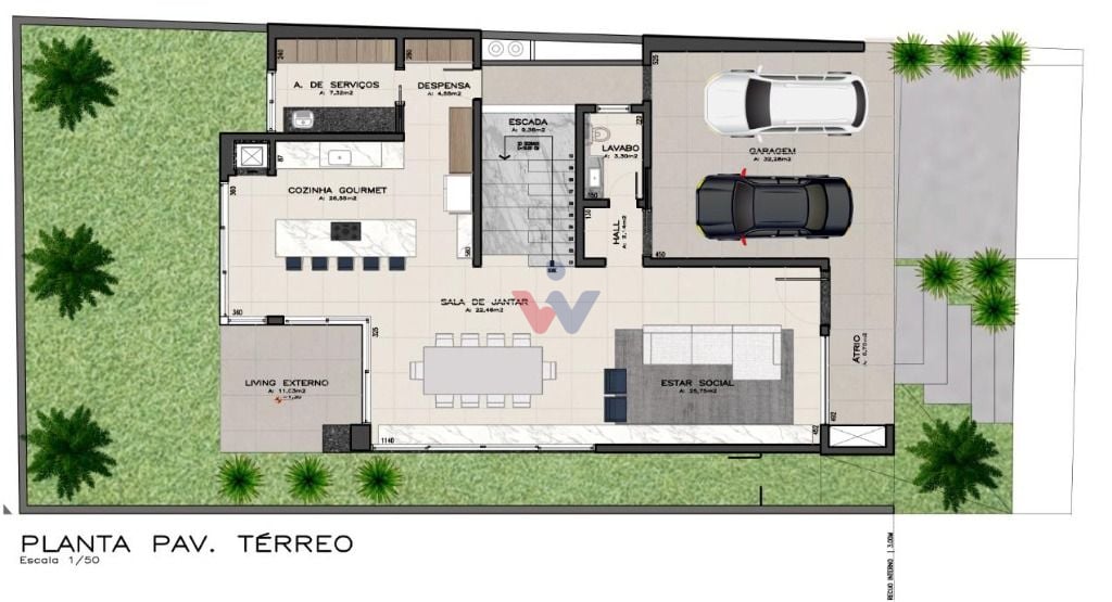 Casa com 3 dormitórios à venda, 307 m² por R$ 3.280.000,00 - S...