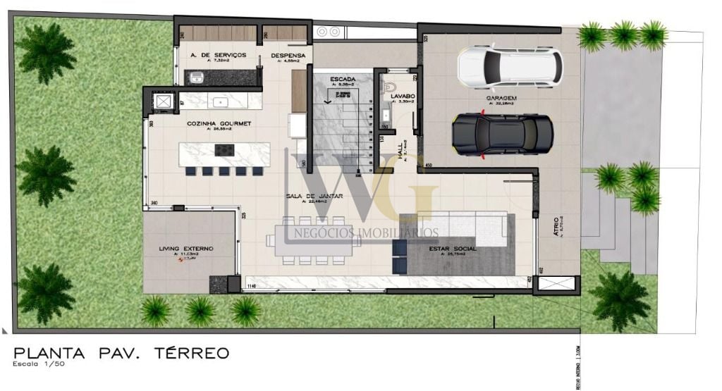 Casa com 3 dormitórios à venda, 307 m² por R$ 3.280.000,00 - S...