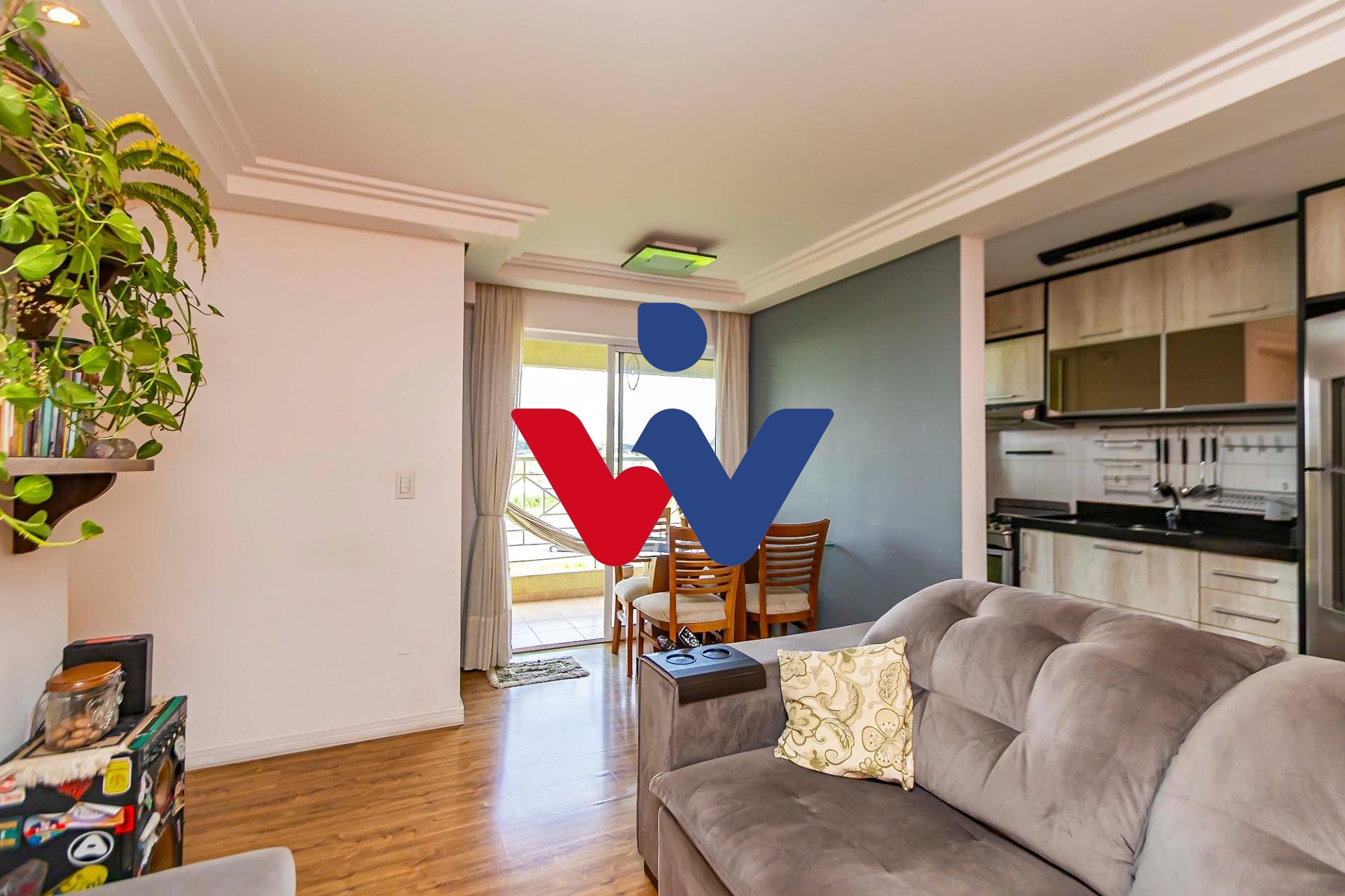 Apartamento com 2 dormitórios, vista livre, Condomínio Grand C...