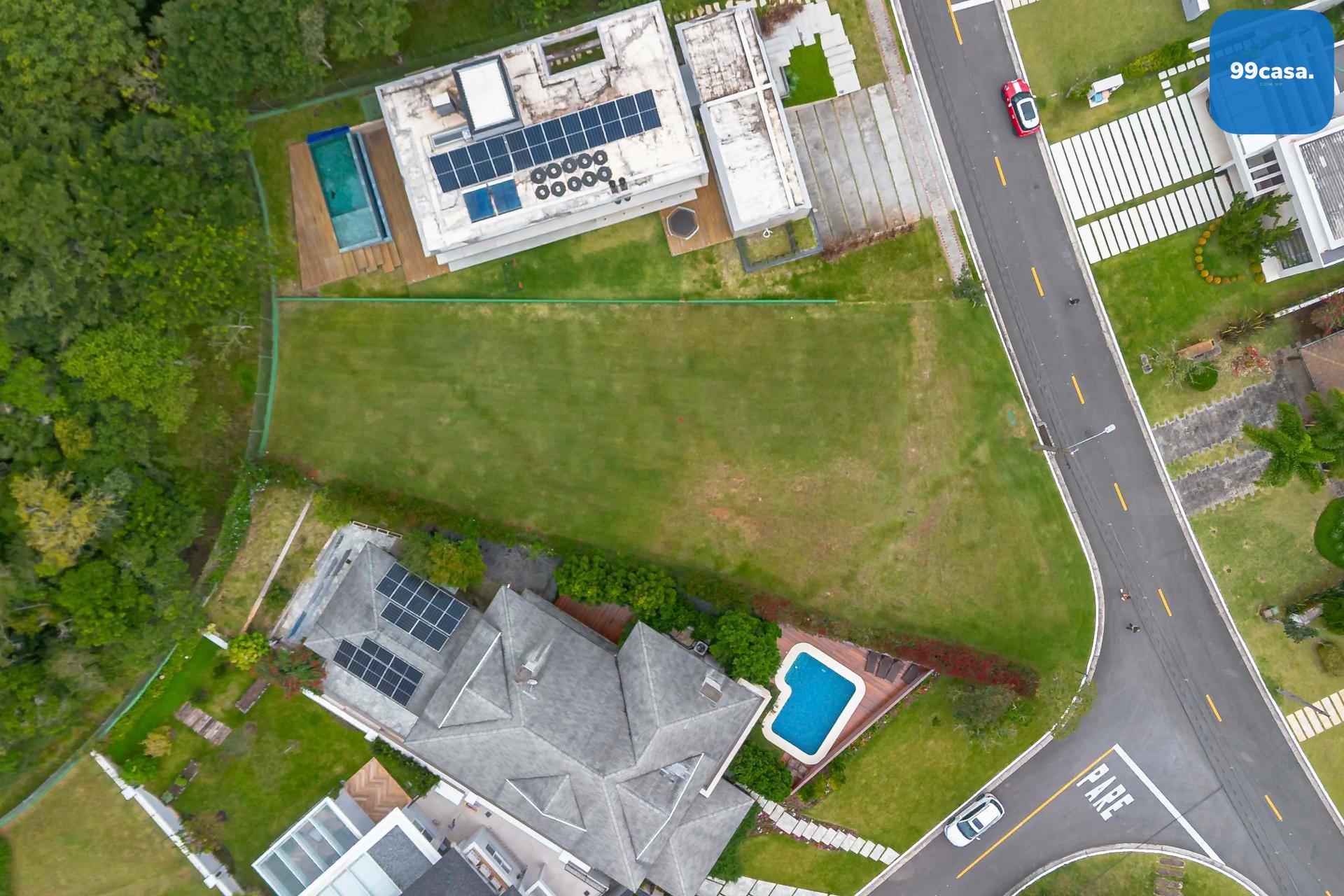 Terreno à venda fundo para mata, Alphaville Graciosa PINHAIS - PR