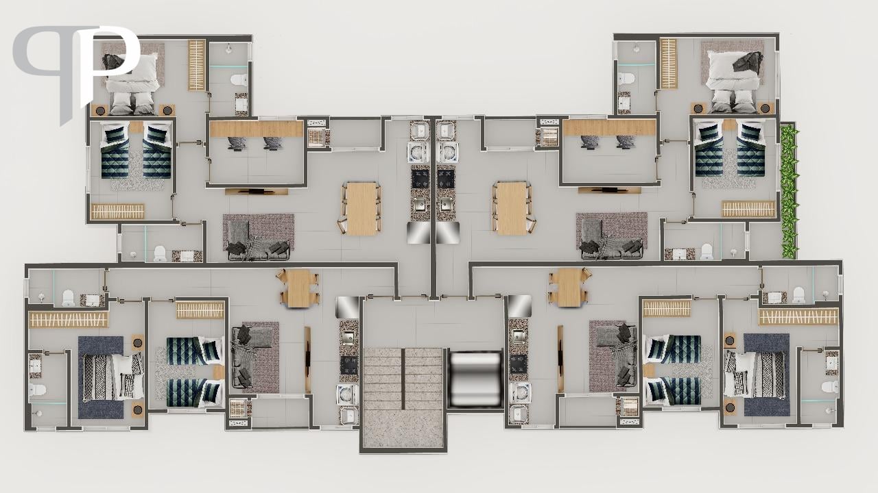 Apartamentos 2 e 3 dormitórios, Residencial Liverpool, entrega...