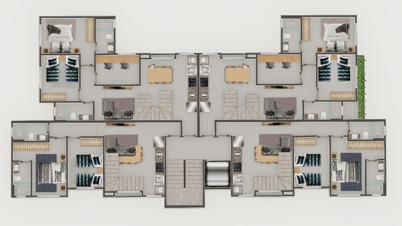 Coberturas  2 e 3 dormitórios, Residencial Liverpool, entrega ...