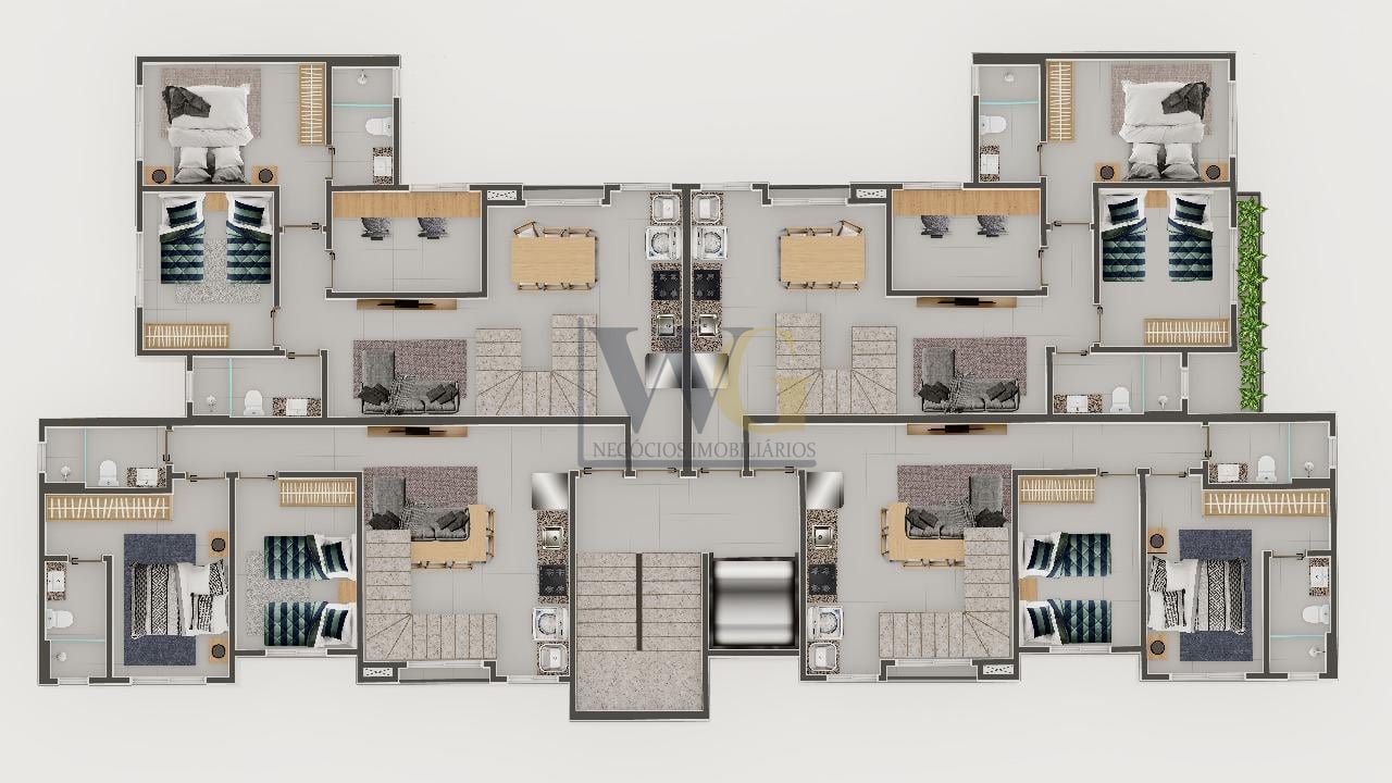 Coberturas  2 e 3 dormitórios, Residencial Liverpool, entrega ...