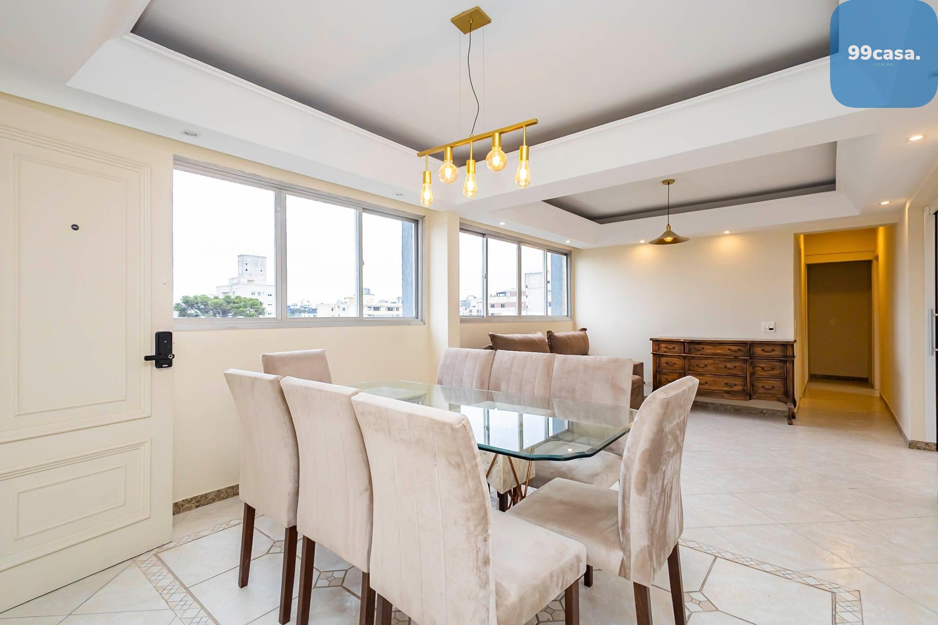 Apartamento com 4 dormitórios à venda,107 m  total no Juvevê -...