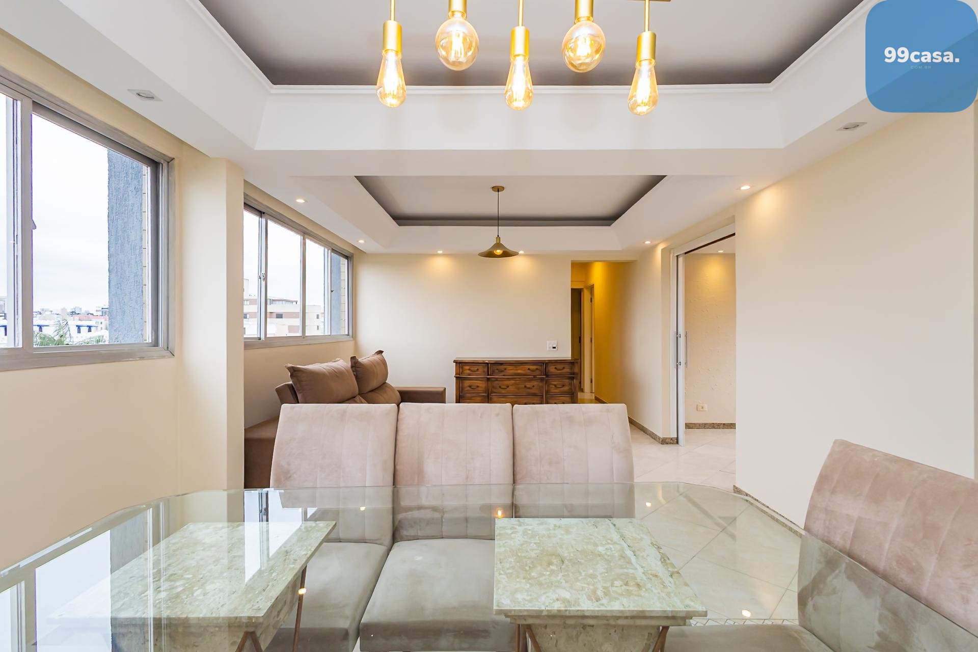 Apartamento com 4 dormitórios à venda,107 m  total no Juvevê -...