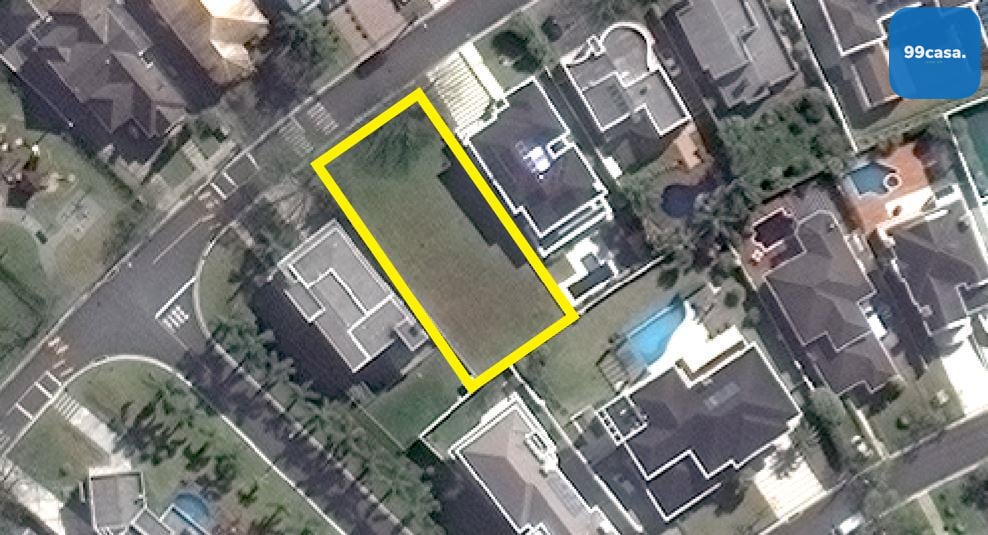 Terreno plano com 717 m2 à venda, residencial Parati, Alphavil...