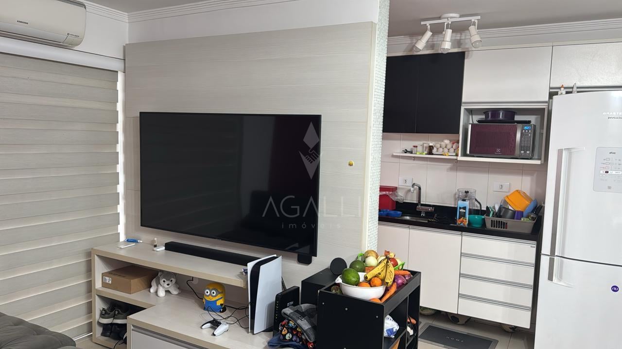 Porteira Fechada - Apartamento Completo no  9  andar,  com 2 d...
