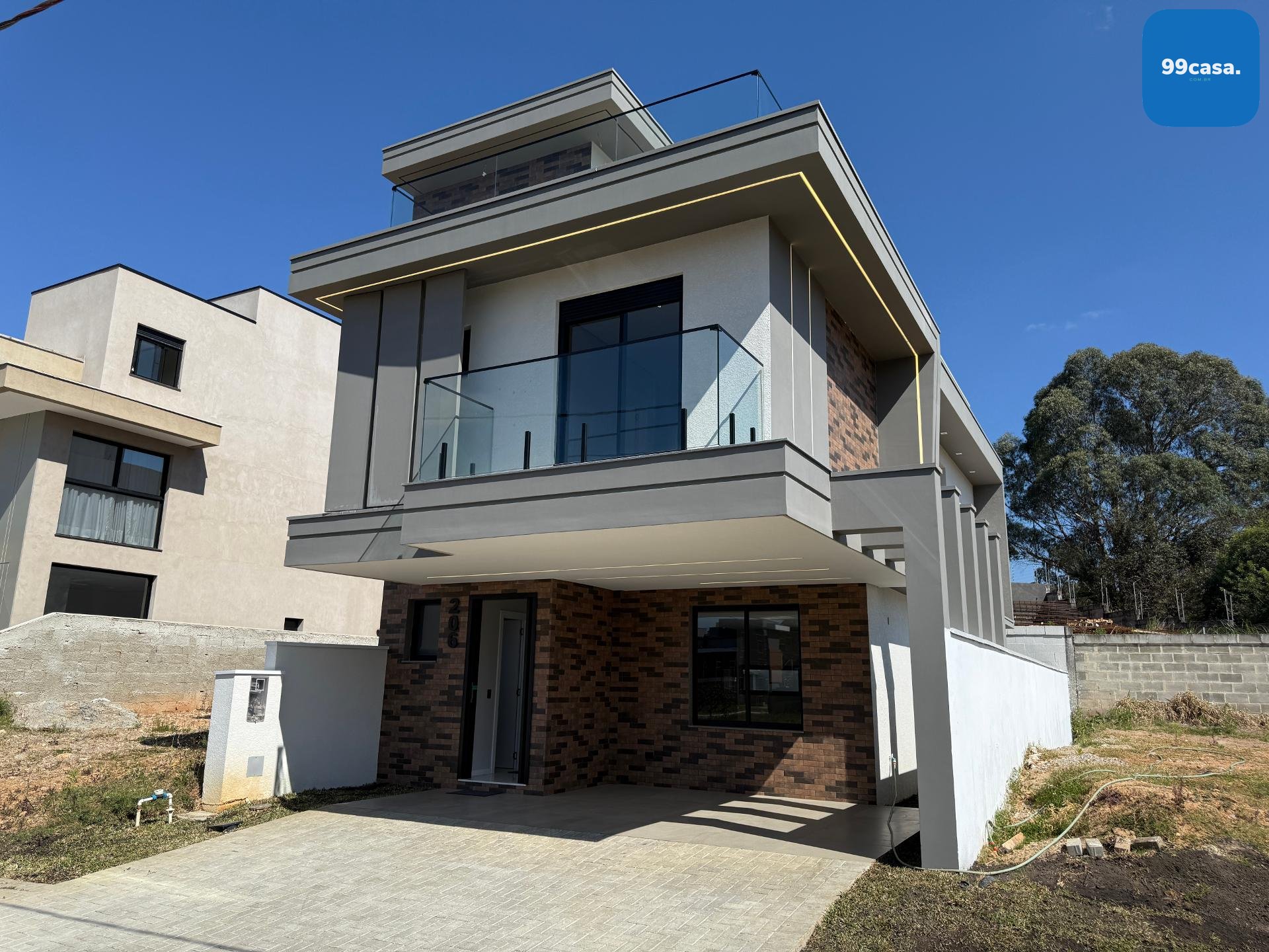 Casa com 4 dormitorios em condominio, santa cândida, CURITIBA ...