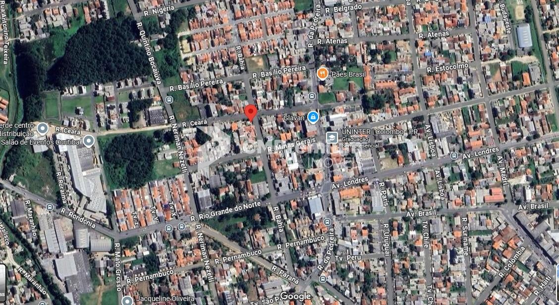 Terreno ZR3, na vila guaraci, 630m  de esquina em COLOMBO - PR