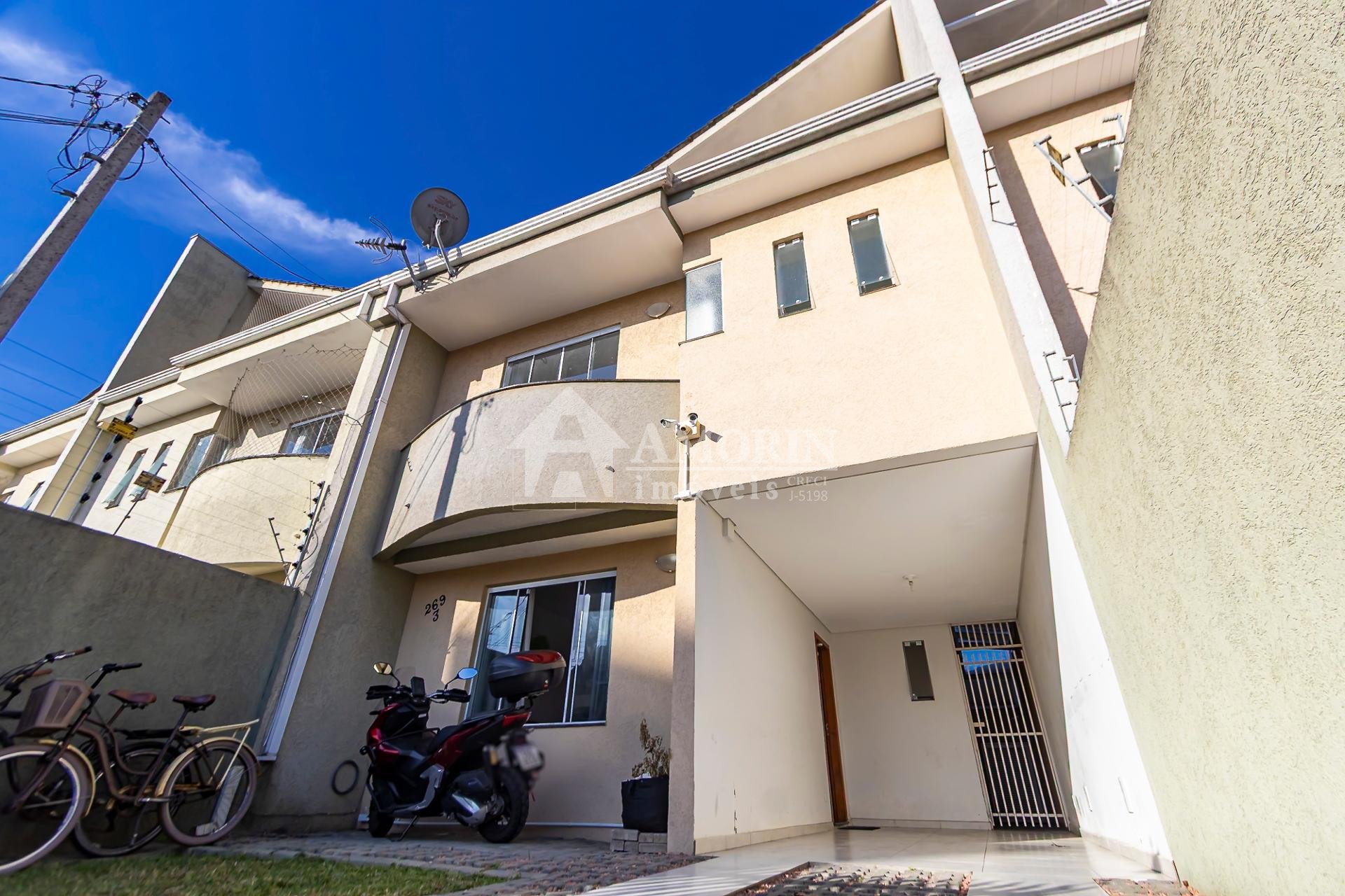 Sobrado Triplex 139m  no Cajuru 3 Qts, Suíte  c  closet e hidr...