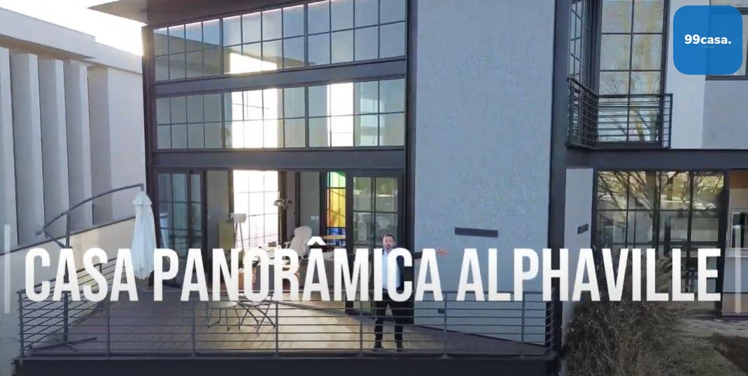 Casa com 355 m2 e 4 dormitórios à venda, terreno com 852 m2, A...