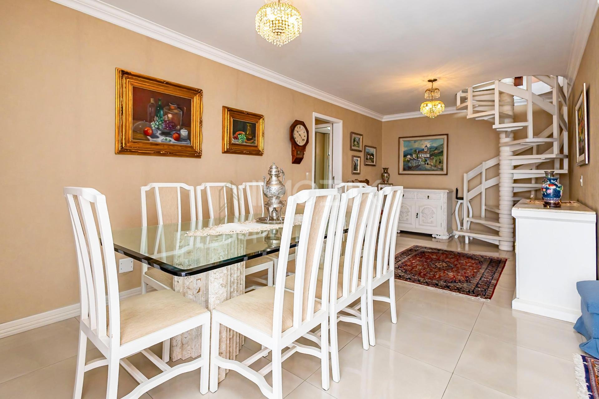 20  andar, Cobertura Triplex, Centro Cívico, 4 Vagas, Gourmet ...