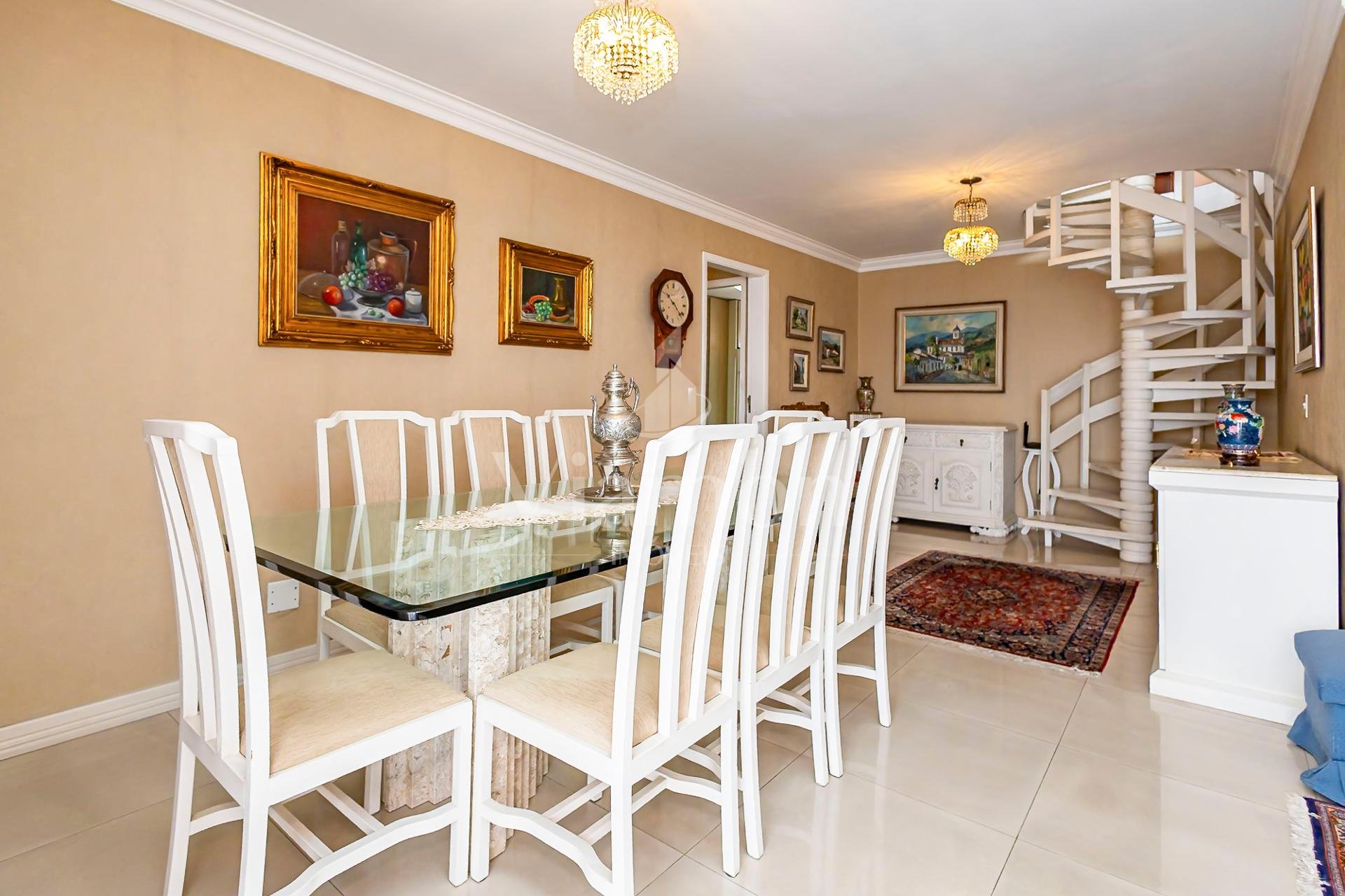 20  andar, Cobertura Triplex, Centro Cívico, 4 Vagas, Gourmet ...