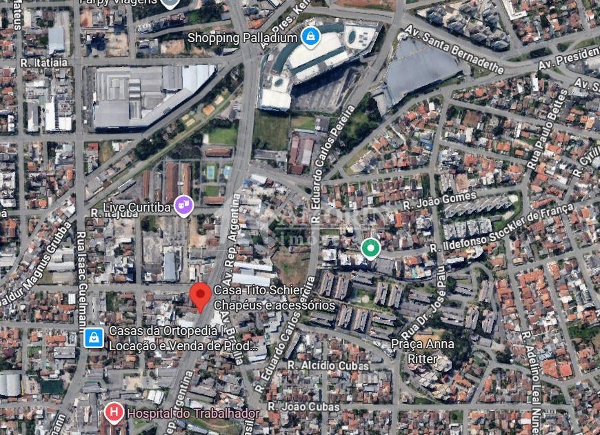 Terreno Comercial à venda com 1050 m2, novo mundo, CURITIBA - PR