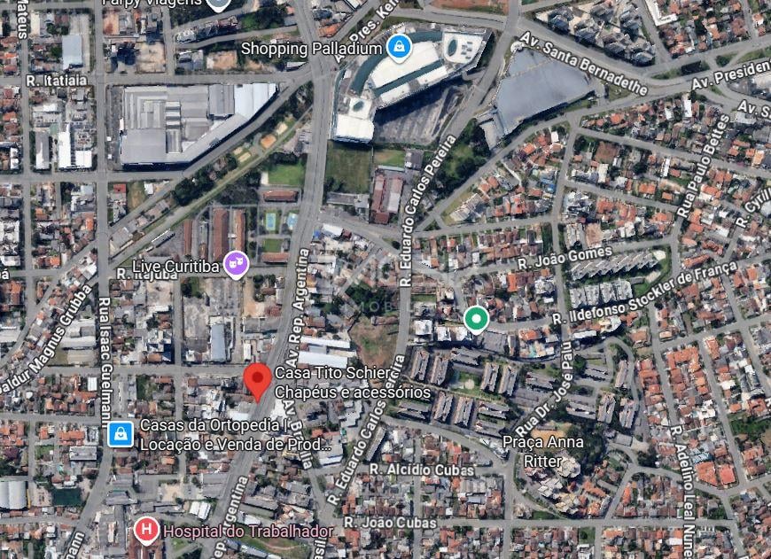 Terreno Comercial à venda com 1050 m2, novo mundo, CURITIBA - PR