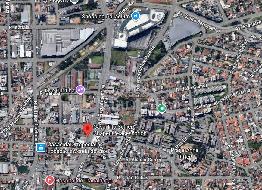 Terreno Comercial à venda com 1050 m2, novo mundo, CURITIBA - PR