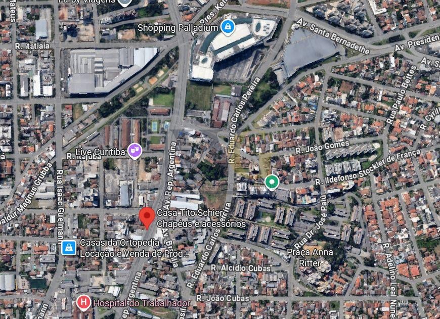 Terreno Comercial à venda com 1050 m2, novo mundo, CURITIBA - PR