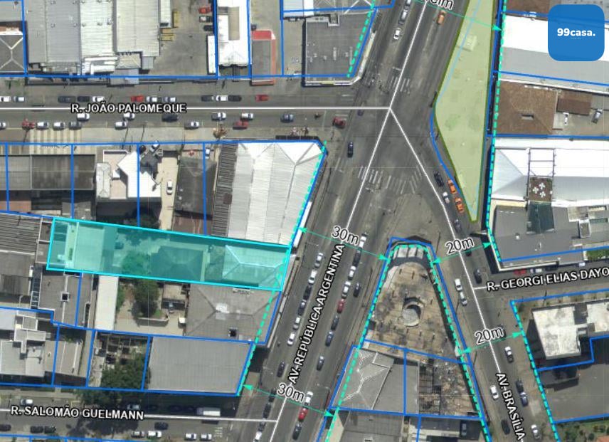 Terreno Comercial à venda com 1050 m2, novo mundo, CURITIBA - PR