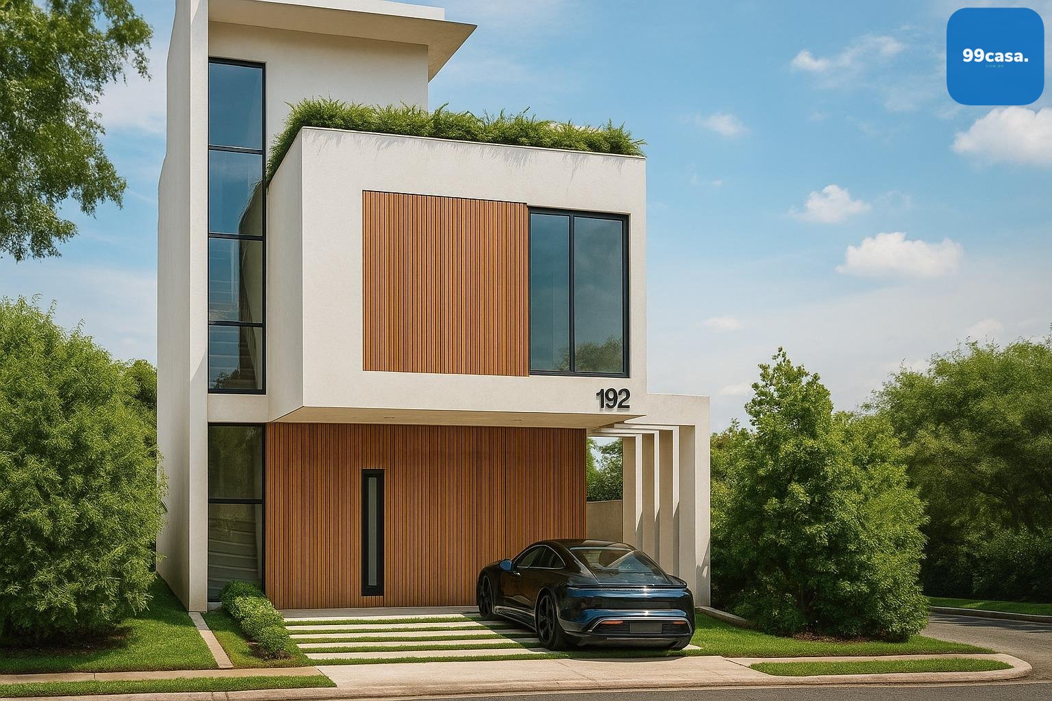 Linda casa em condominio clube, 170m2 privativos, 3 suites