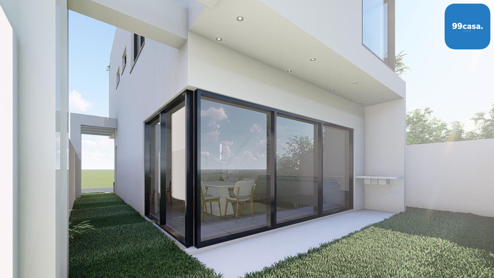 Linda casa em condominio clube, 170m2 privativos, 3 suites