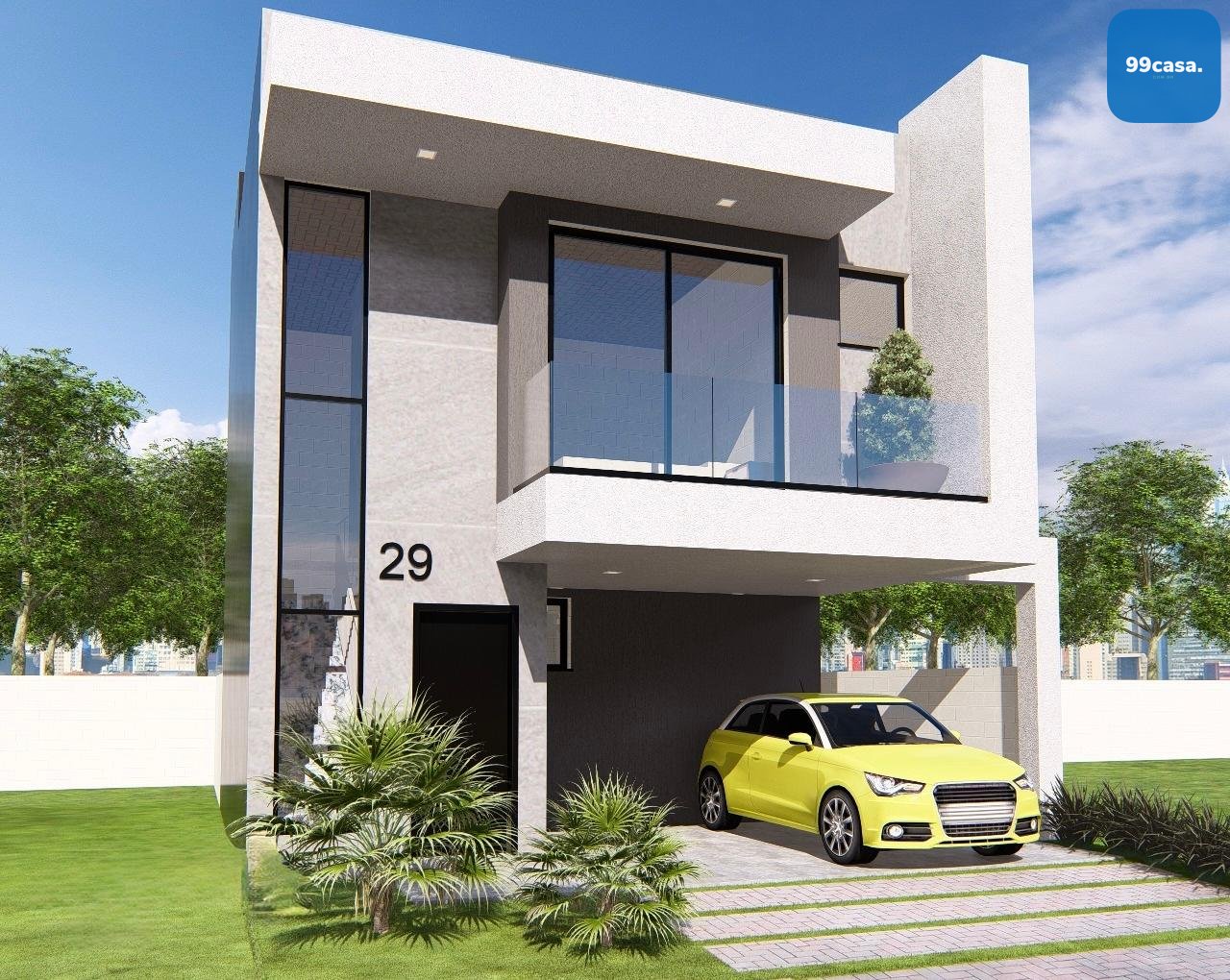 Casa com o melhor projeto no Paysage Vivendas do Parque. 3 sui...