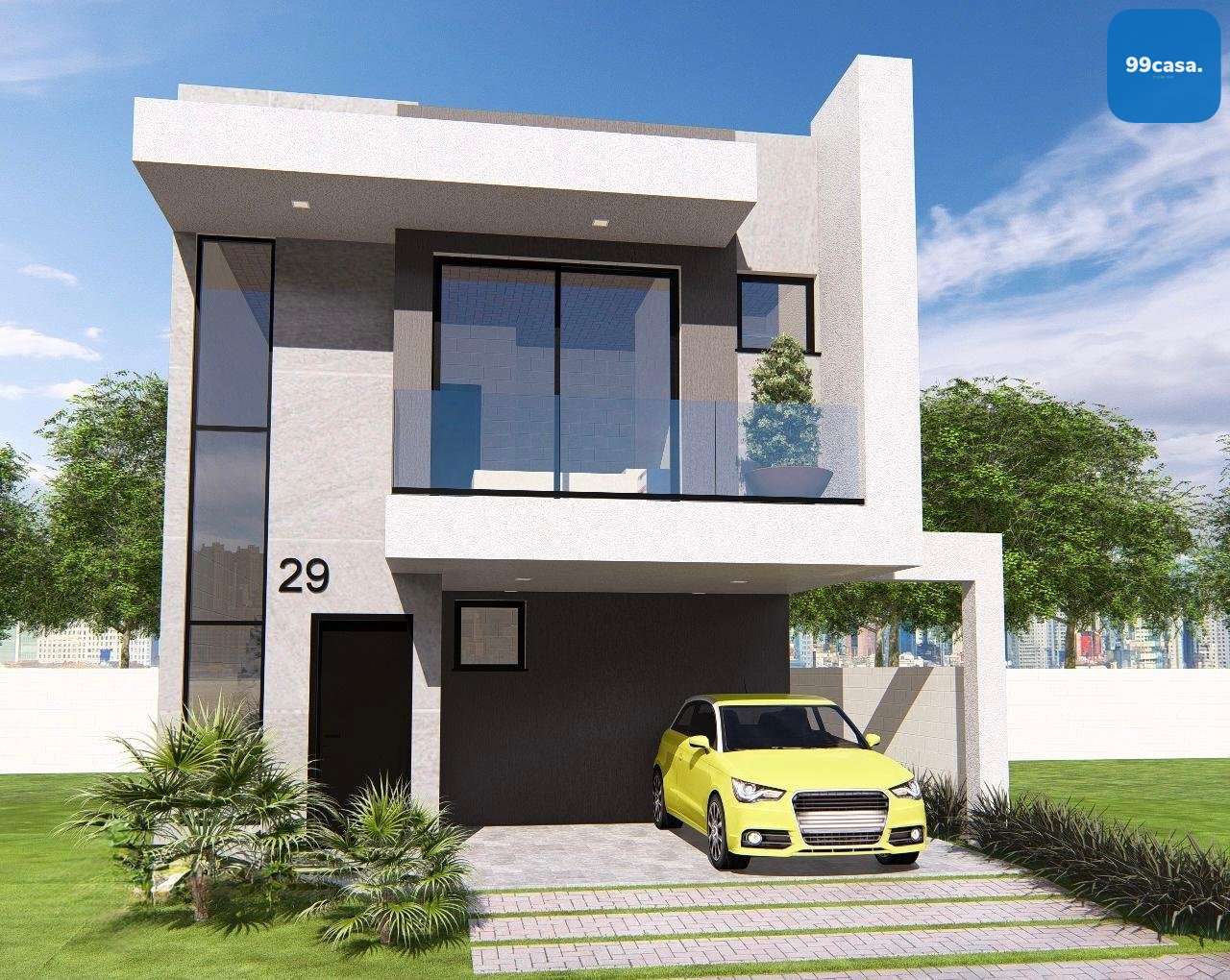 Casa com o melhor projeto no Paysage Vivendas do Parque. 3 sui...