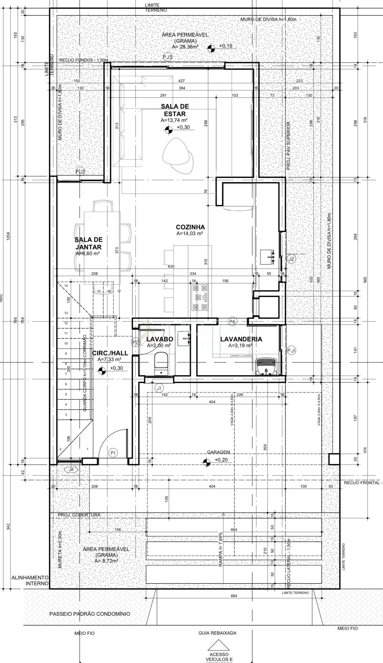 Casa com o melhor projeto no Paysage Vivendas do Parque. 3 sui...