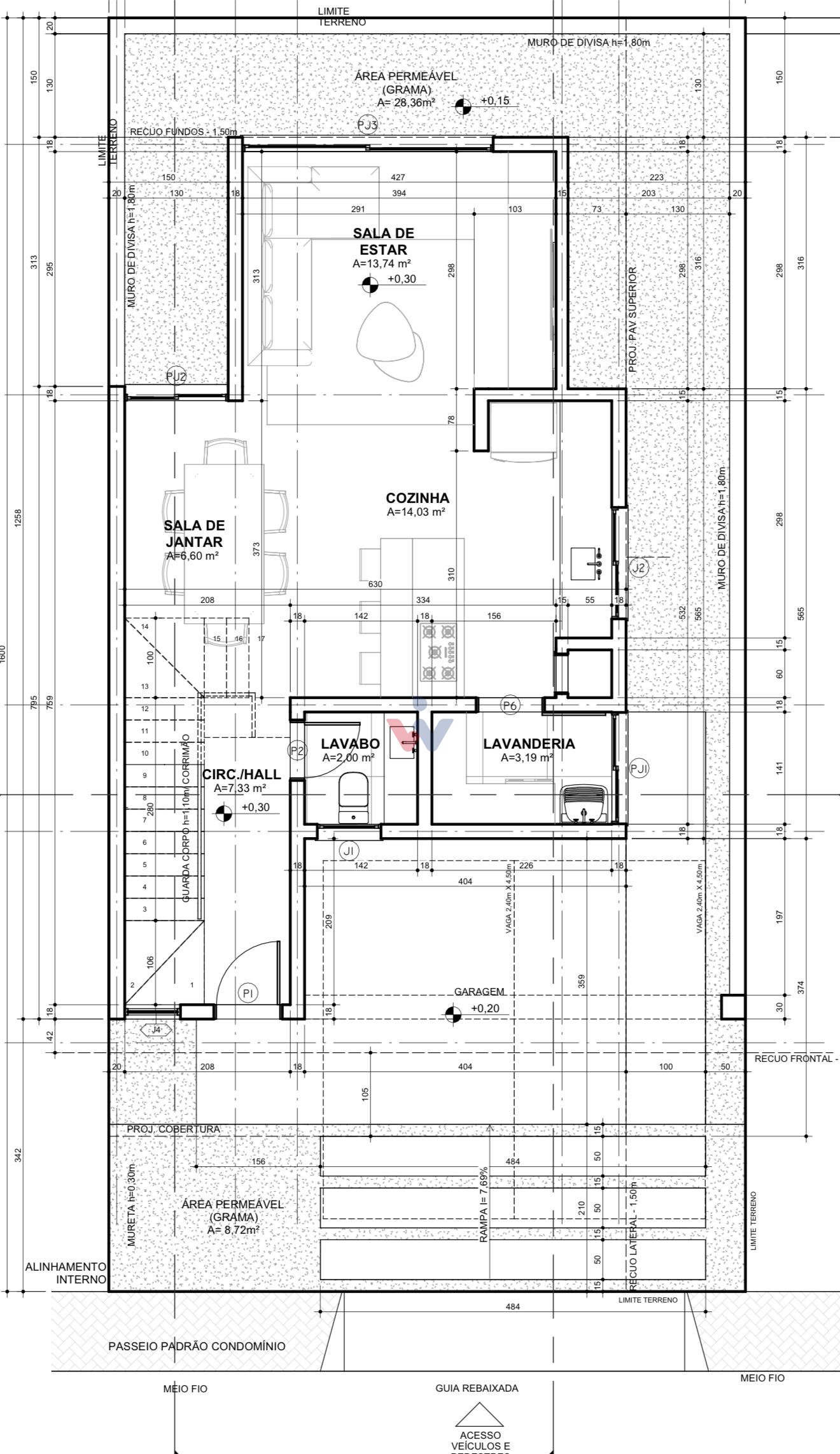 Casa com o melhor projeto no Paysage Vivendas do Parque. 3 sui...