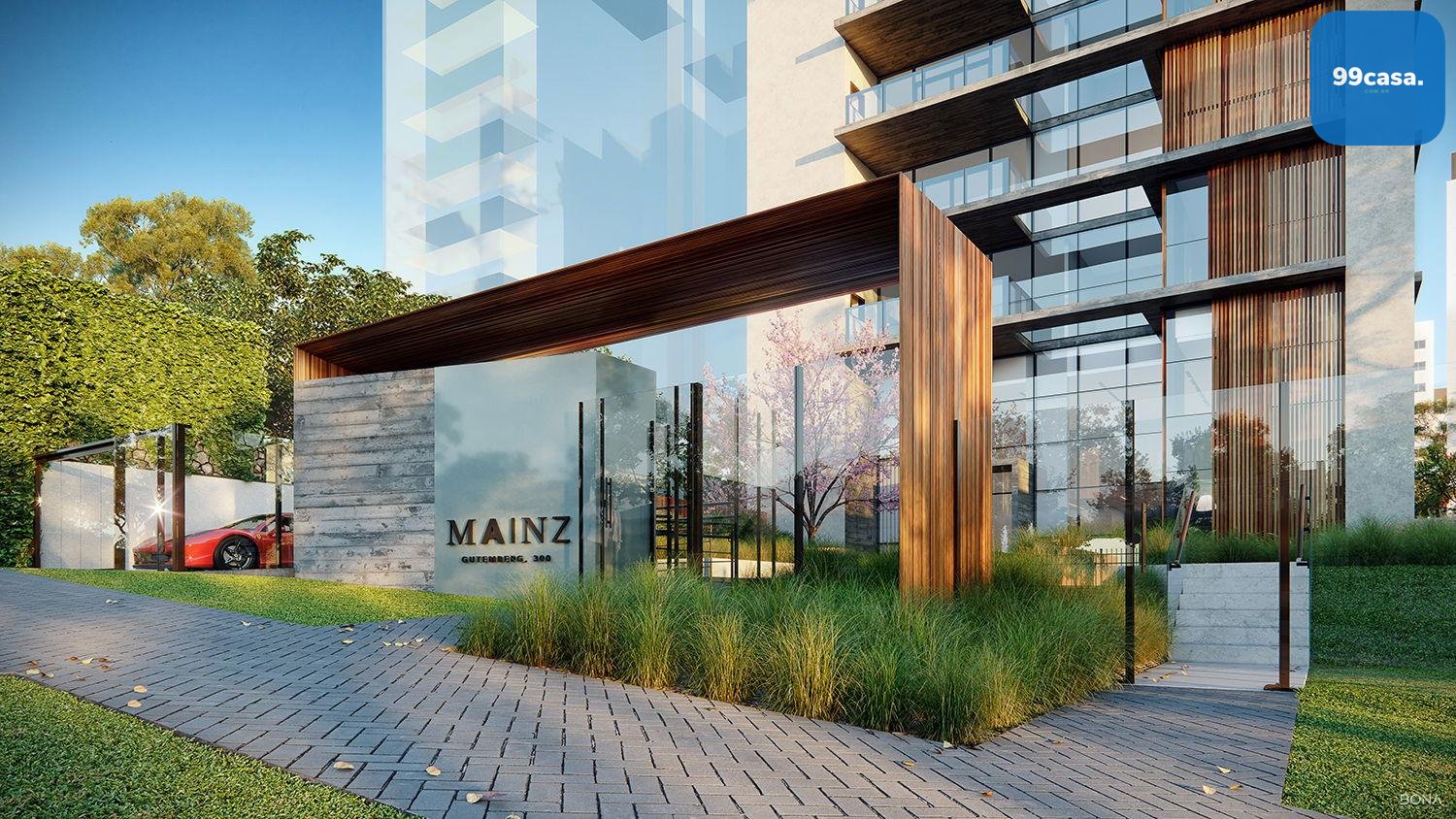 DUPLEX NO CORAÇÃO DO BATEL, 95m  privativos, 2 vagas. Rua Gute...