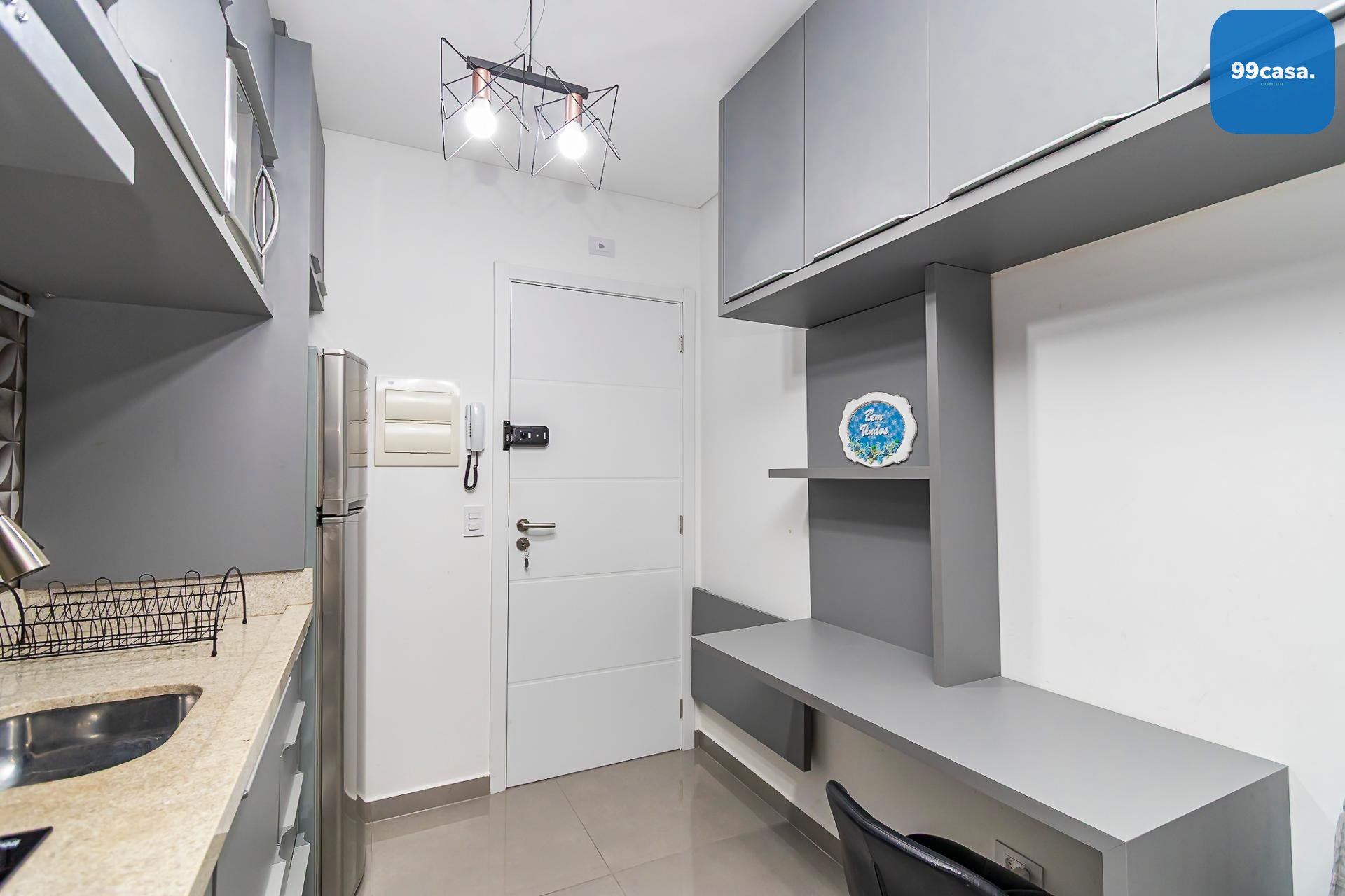 Studio Log  no Centro de Curitiba| Lazer Completo  Piscina, Ac...