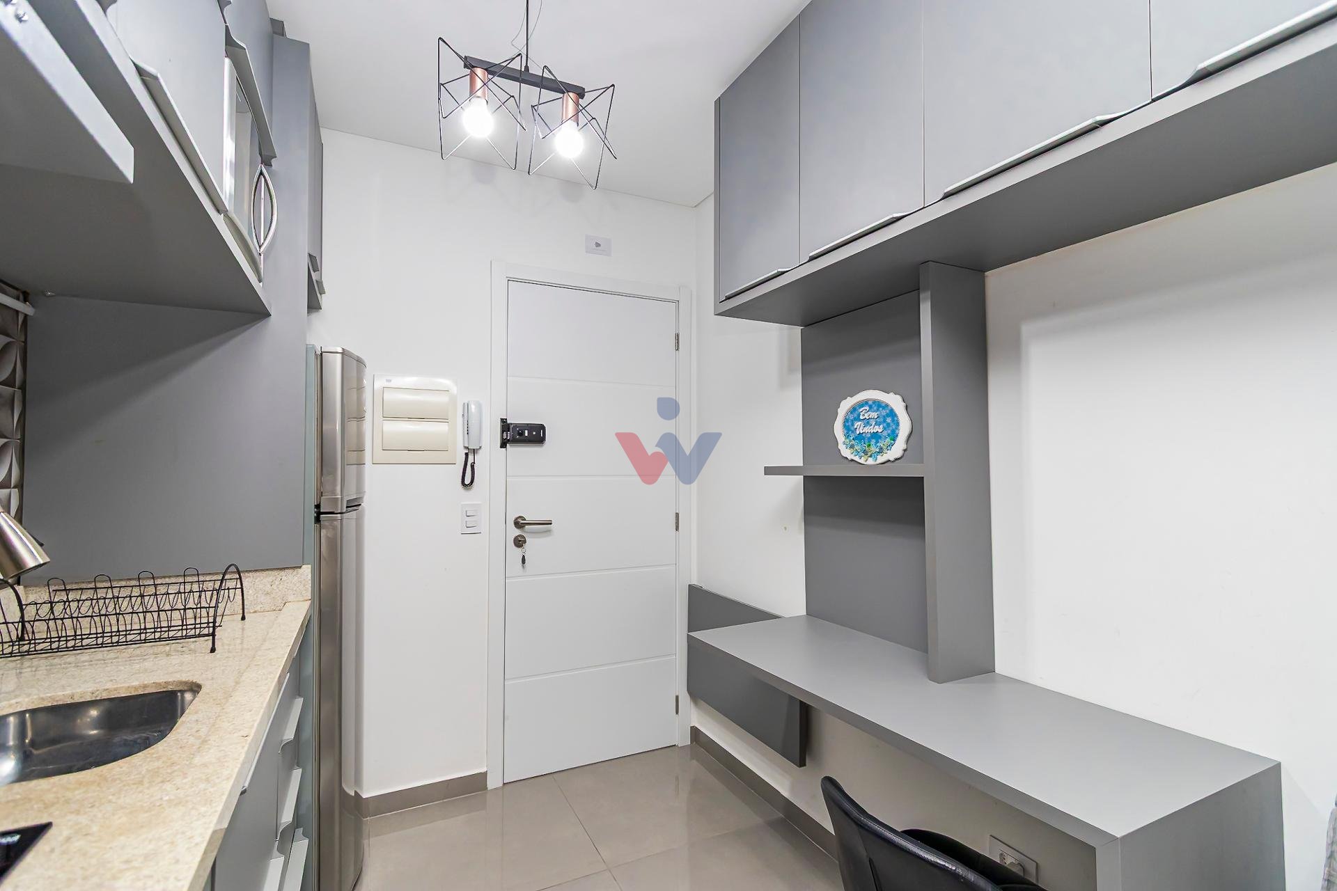 Studio Log  no Centro de Curitiba| Lazer Completo  Piscina, Ac...