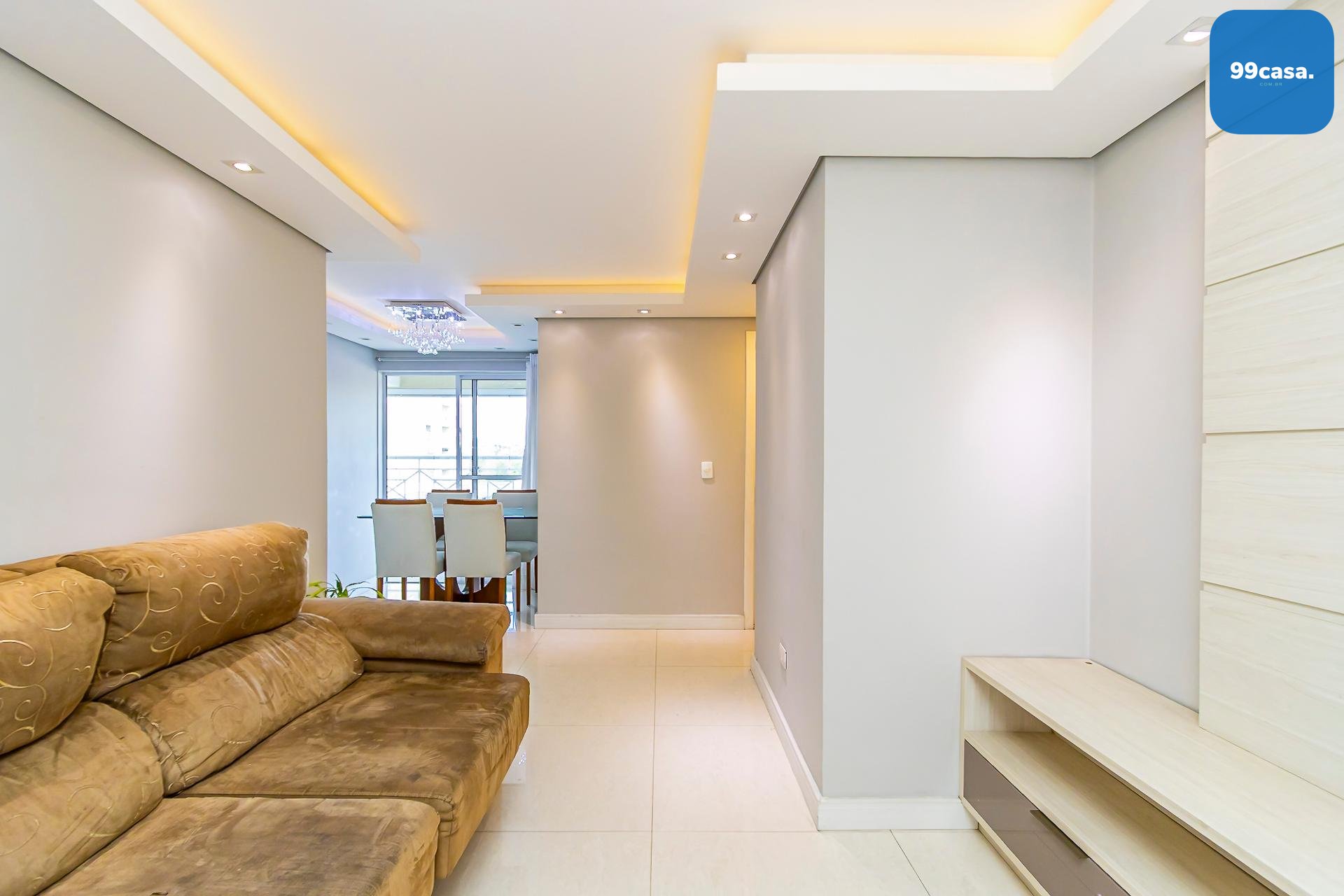 Porteira Fechada  Apart. 2 dormitórios,  Condomínio Grand Chat...