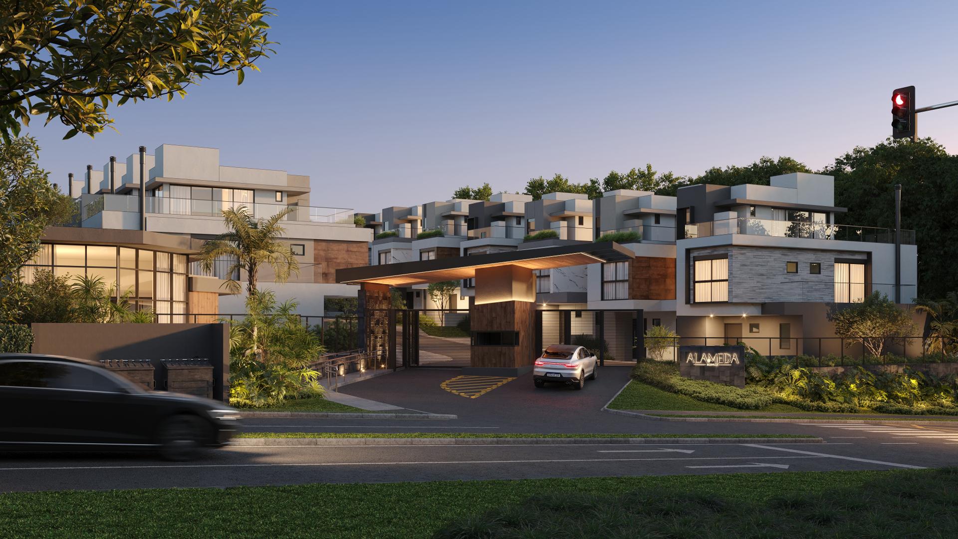 Casa em condominio  com 3 suites à venda,ecoville, CURITIBA - PR