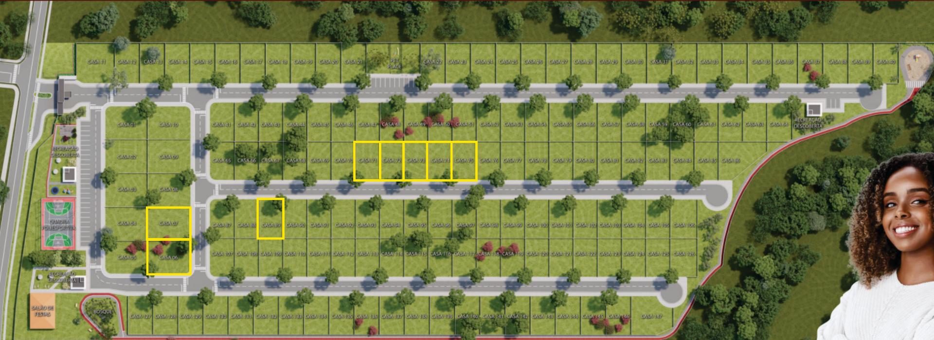 Condomínio Fazenda Di Trento  Lotes de 250m  a 372m  com Entre...