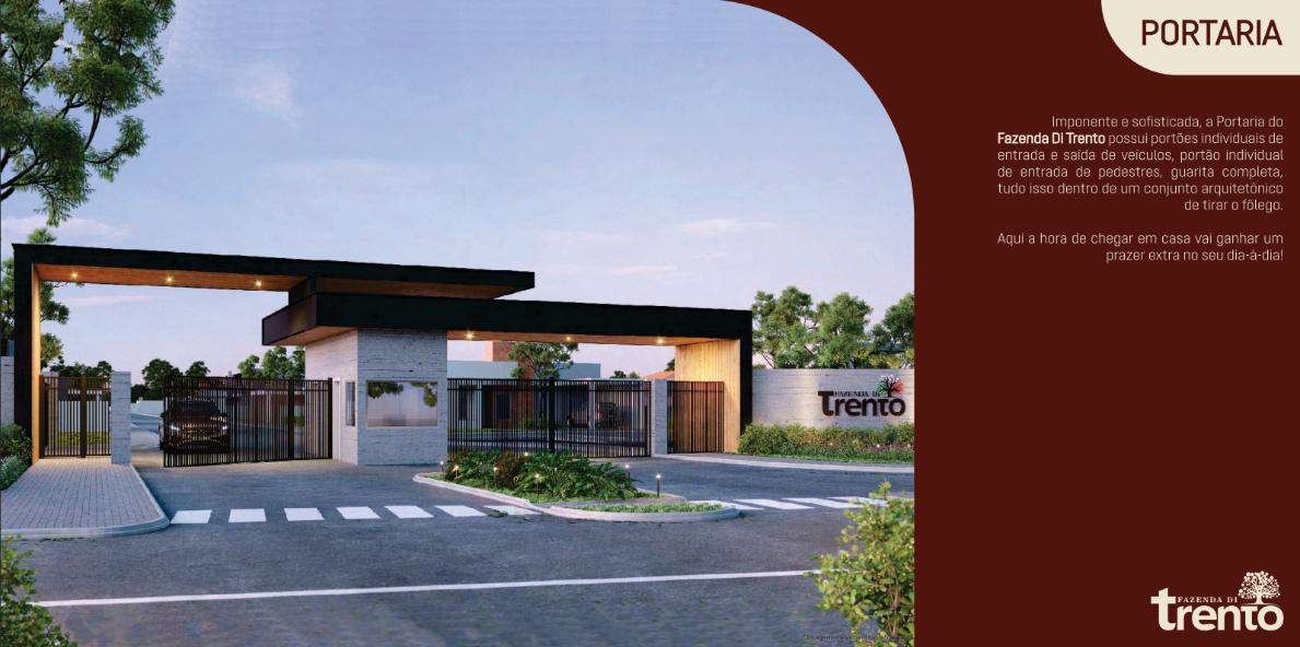 Condomínio Fazenda Di Trento  Lotes de 250m  a 372m  com Entre...