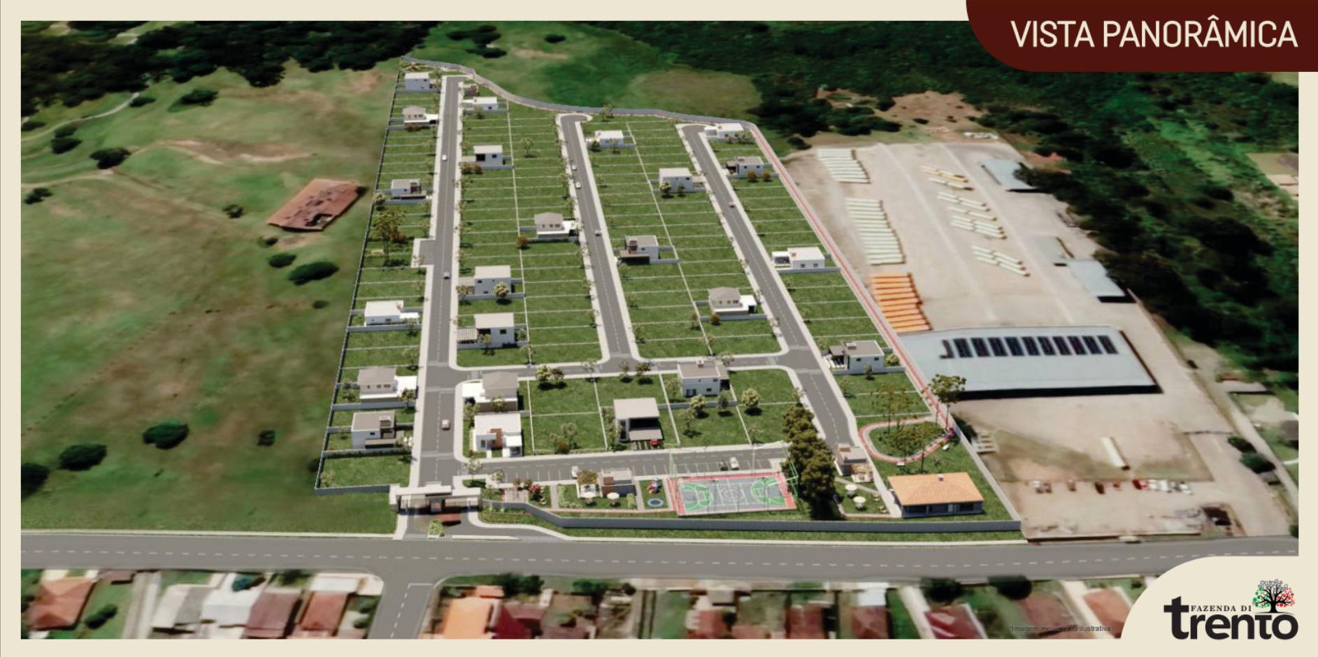 Condomínio Fazenda Di Trento  Lotes de 250m  a 372m  com Entre...