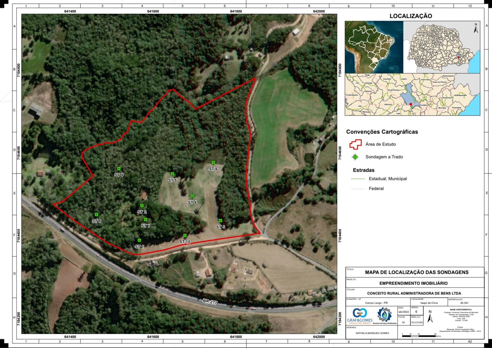 Terreno Industrial em Campo Largo  131.000 m  na BR-376 Itaqui...