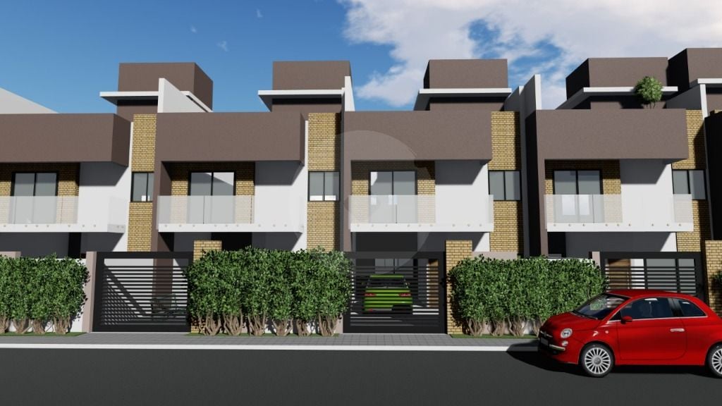 Sobrado com 3 dormitórios à venda, 142 m² por R$ 949.900,00 - Uberaba - Curitiba/PR