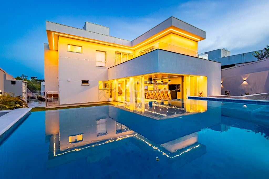 Casa com 4 suítes 464 m2 à venda no Alphaville Graciosa - Pinh...