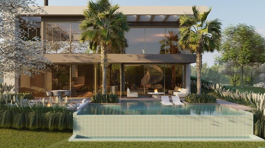 Casa com 4 dormitórios à venda, 590 m  por R  8.500.000,00 - A...