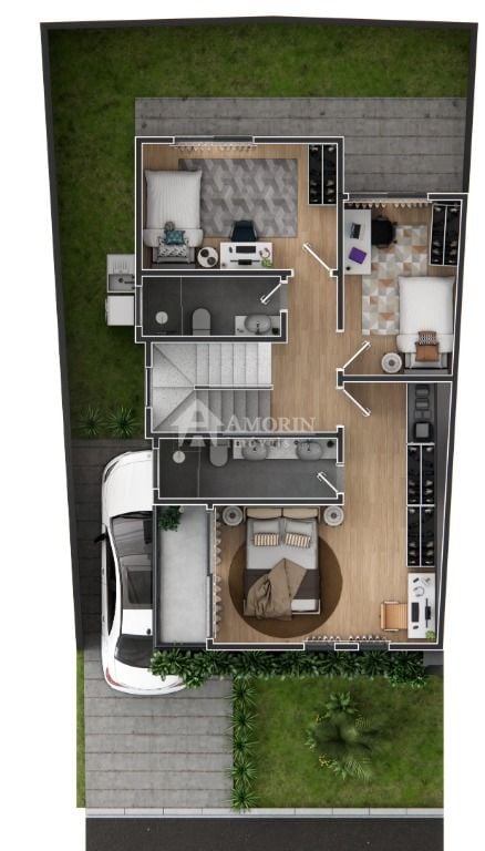 Casa em condominio 3 dormitórios  R  1.090.000,00 - Santa Când...