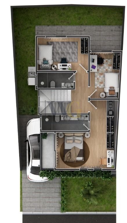 Casa em condominio 3 dormitórios  R  1.090.000,00 - Santa Când...