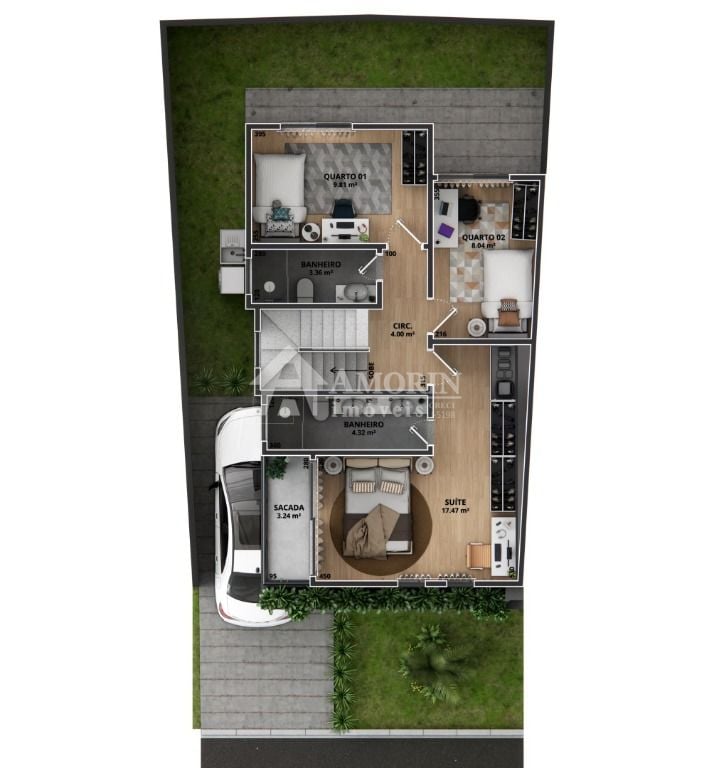 Casa em condominio 3 dormitórios  R  1.090.000,00 - Santa Când...